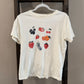 Size Large C&C California Cream Fruit Graphic Tee