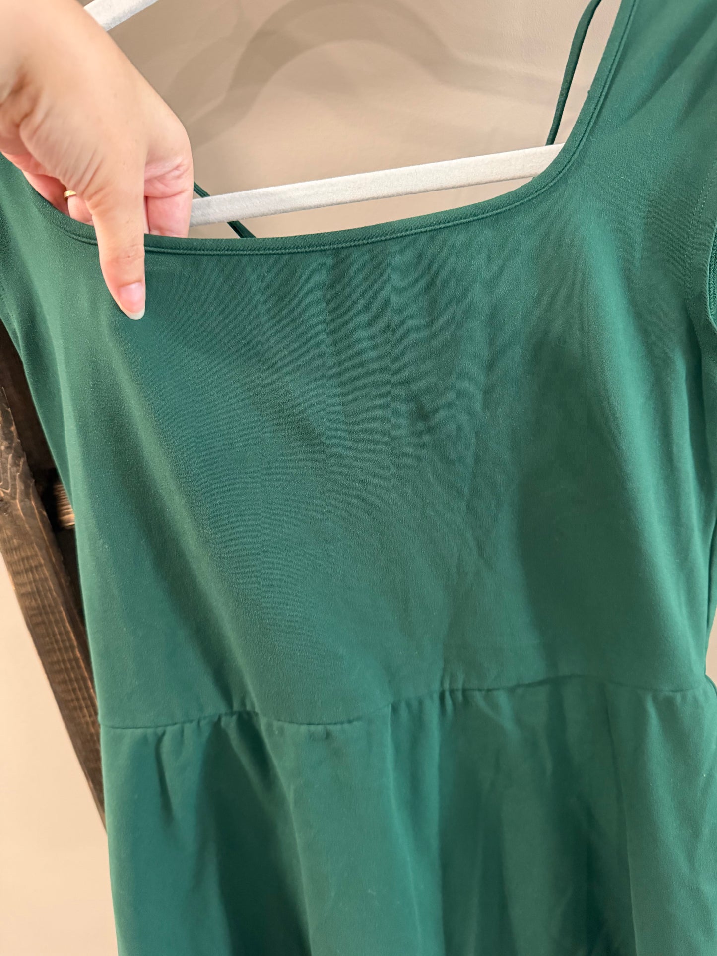 Size Large Wild Fable Green Butterbliss Criss-Cross Dress