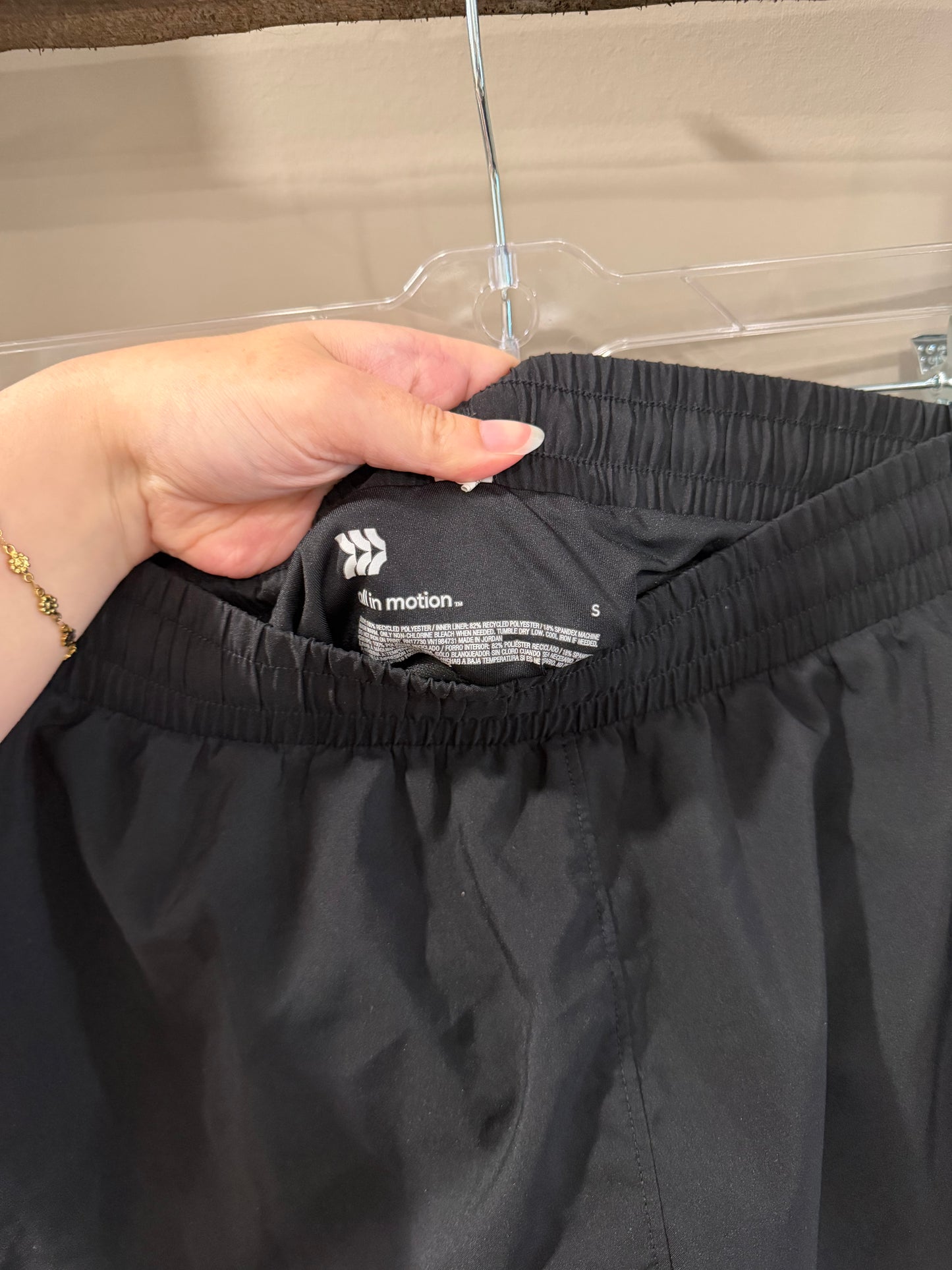 Size Small All In Motion Black Athletic Shorts