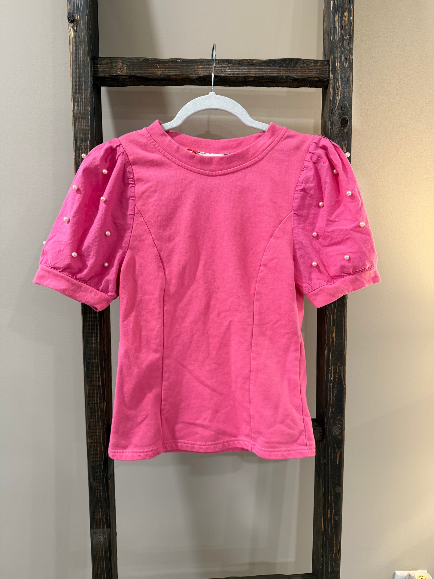 Size Small Umgee Pearl Puff Sleeve Blouse