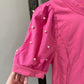 Size Small Umgee Pearl Puff Sleeve Blouse