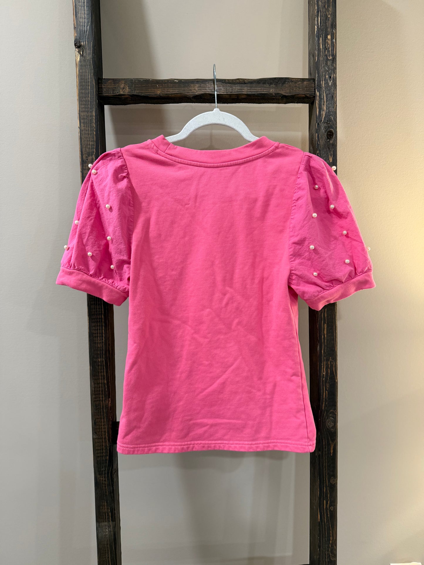 Size Small Umgee Pearl Puff Sleeve Blouse