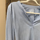 Size Medium Aerie Light Blue Ribbed Top