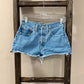 Size 26 Levi’s 501 Denim Button Fly Micro Shorts