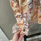 NWOT Size Large Mystree Paisley Patchwork Trucker Jacket