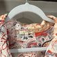 NWOT Size Large Mystree Paisley Patchwork Trucker Jacket
