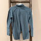 Size XS We The Free Split Teal Back Turtleneck Sweater