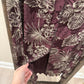 Size Large Y2K Citiknits Floral Whimsigoth Maxi Skirt