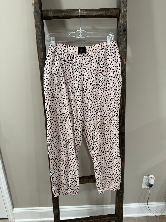 Size Large (SHORT) Victoria’s Secret Heart Print Pajama Pant Joggers