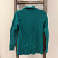 Size XS J Crew Green Sweater Blazer