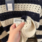 Size Large NWT Universal Thread Openwork Knitted Sweater