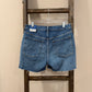 Size 14 NWT Old Navy Blue Distressed Denim Shorts With Frayed Hem