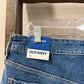 Size 14 NWT Old Navy Blue Distressed Denim Shorts With Frayed Hem