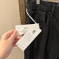 Size 29 Boyish Toby High Rise Rigid Relaxed Tapered Distressed Black Jeans