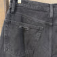 Size 29 Boyish Toby High Rise Rigid Relaxed Tapered Distressed Black Jeans