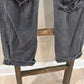 Size 28 Boyish Ziggy High Rise Rigid Relaxed Distressed Black Jeans