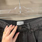 Size 28 Boyish Ziggy High Rise Rigid Relaxed Distressed Black Jeans