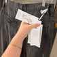 Size 28 Boyish Ziggy High Rise Rigid Relaxed Distressed Black Jeans