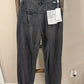 Size 28 Boyish Ziggy High Rise Rigid Relaxed Distressed Black Jeans