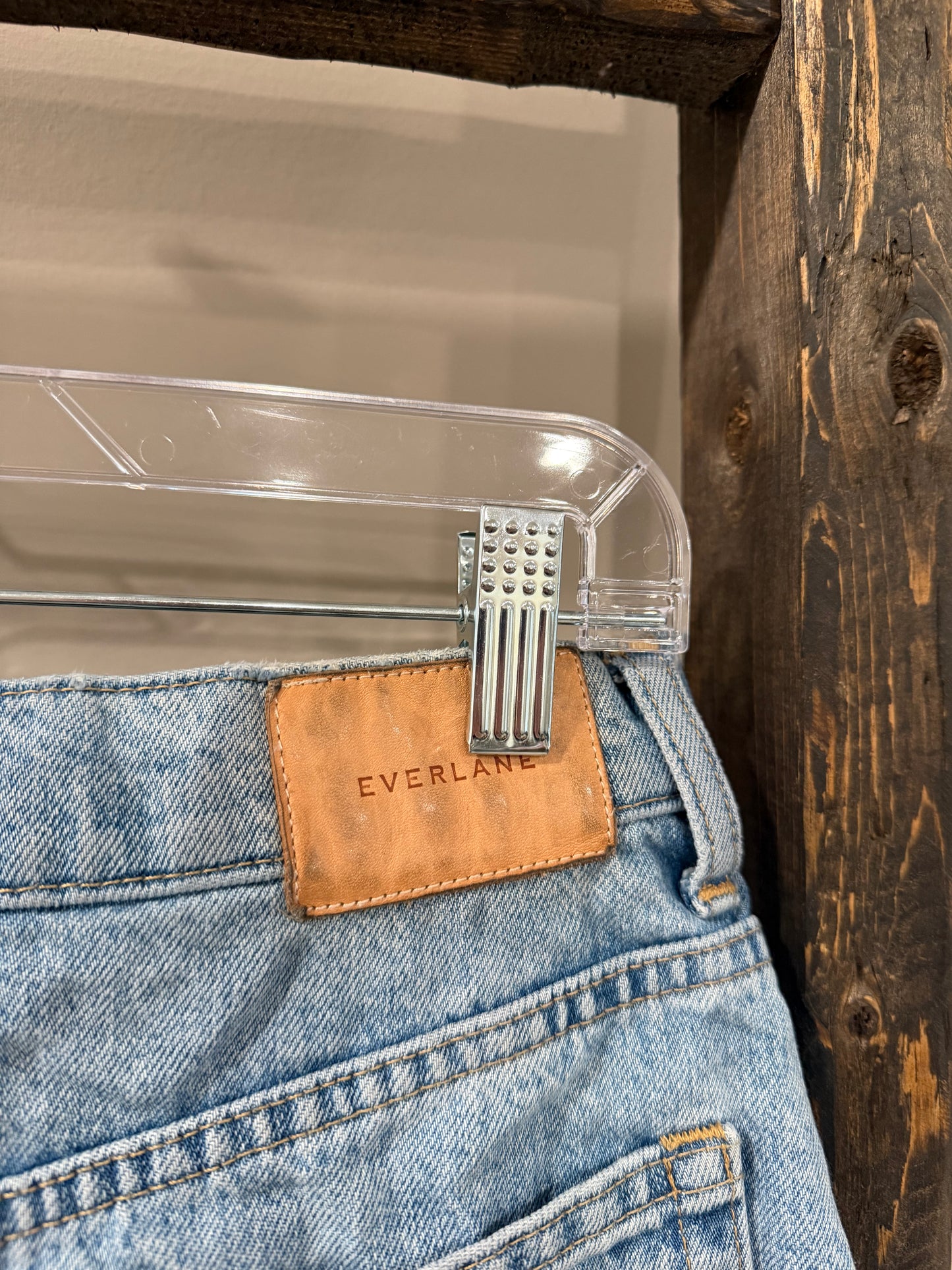 Size 25 Everlane Denim Reconstructed Skirt