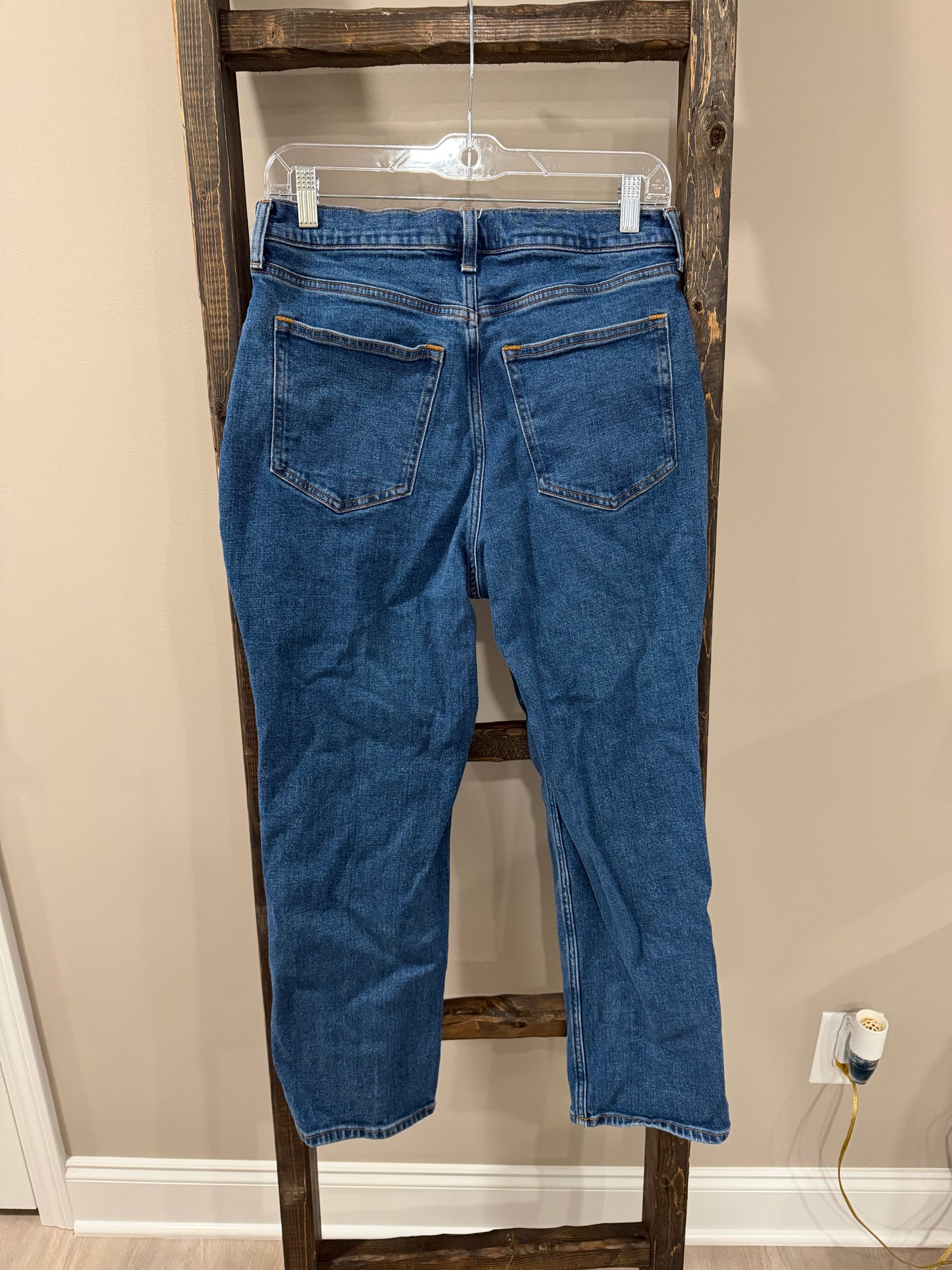 Size 29/8 Abercrombie & Fitch The Ankle Straight Ultra High Rise Denim Jeans