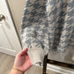 Size 2X Olive + Oak Houndstooth Crewneck Sweater