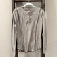 Size Medium Easel Long Sleeve Thermal Henley Top