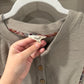 Size Medium Easel Long Sleeve Thermal Henley Top
