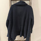 Size Medium POL Black Knit Chunky Cardigan
