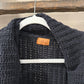 Size Medium POL Black Knit Chunky Cardigan