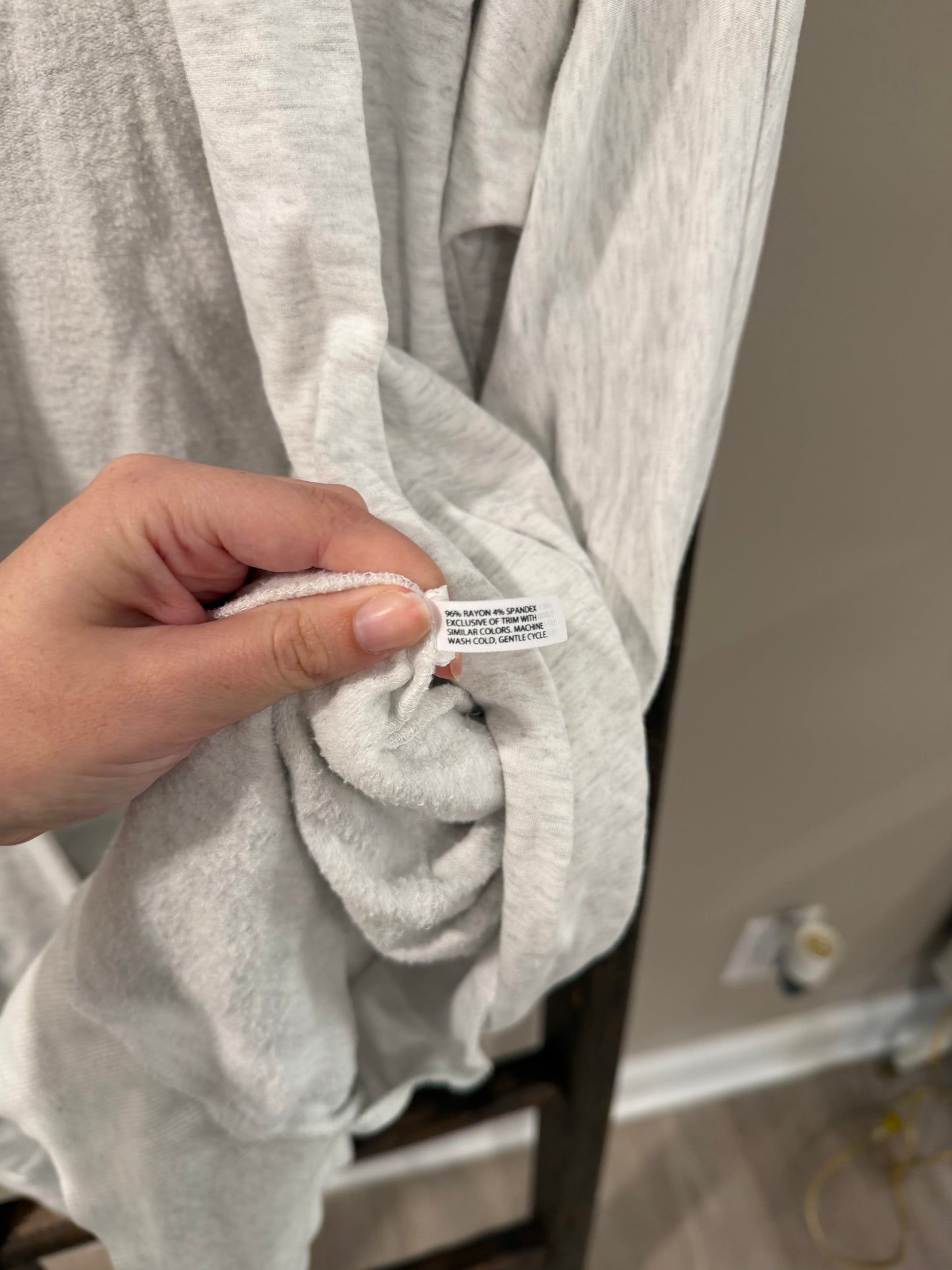 Size Medium Soma Weekend Hooded Duster Cardigan