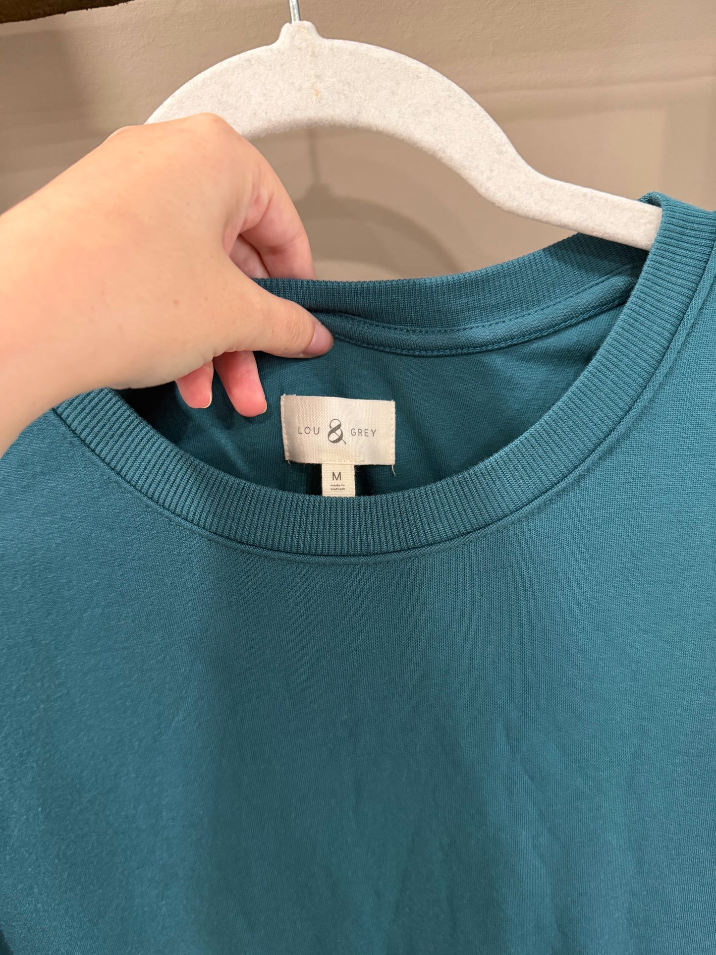Size Medium Lou & Grey Teal Dress