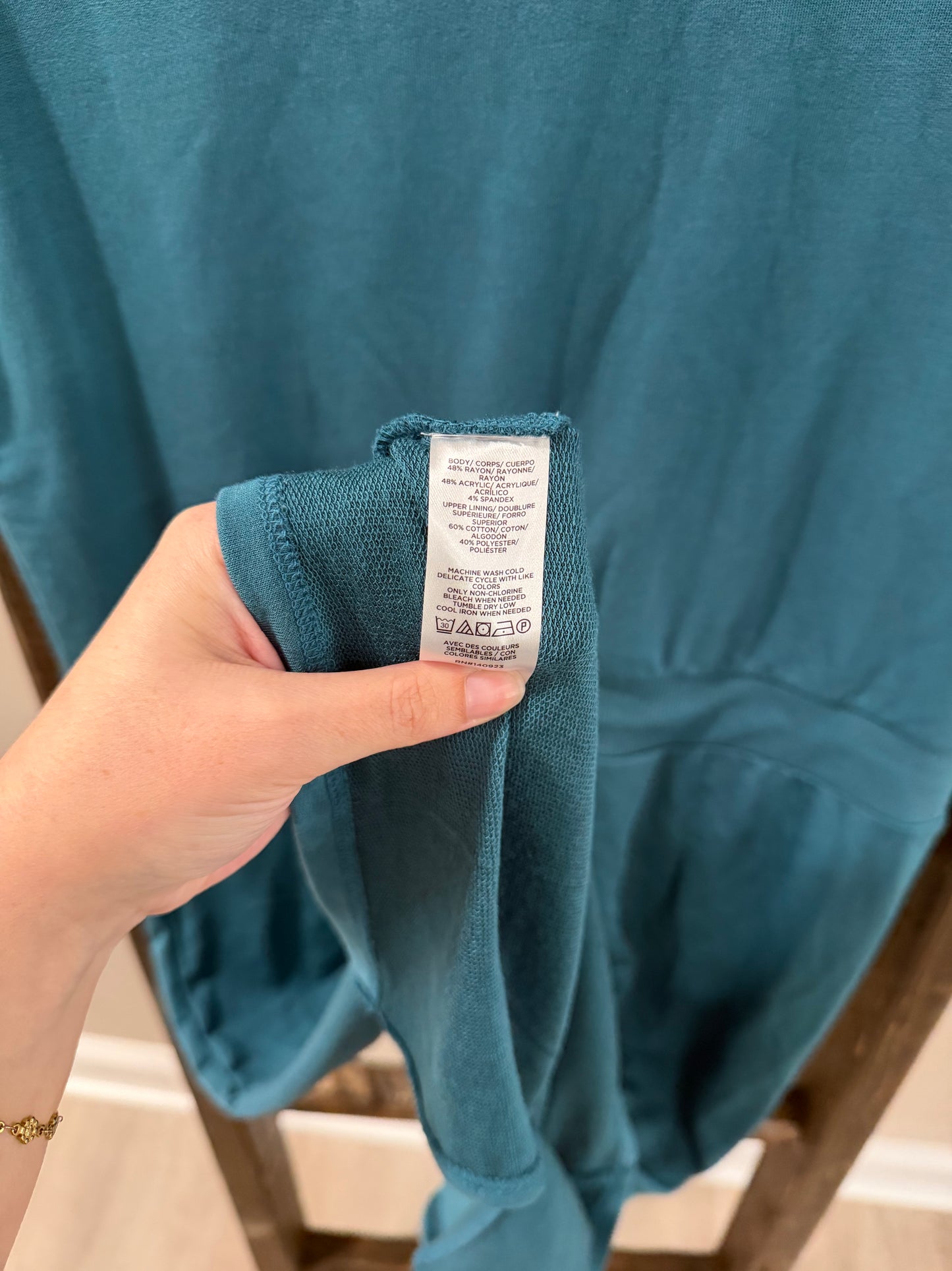 Size Medium Lou & Grey Teal Dress
