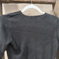 Size XS Banana Republic Black 100% Silk Cardigan