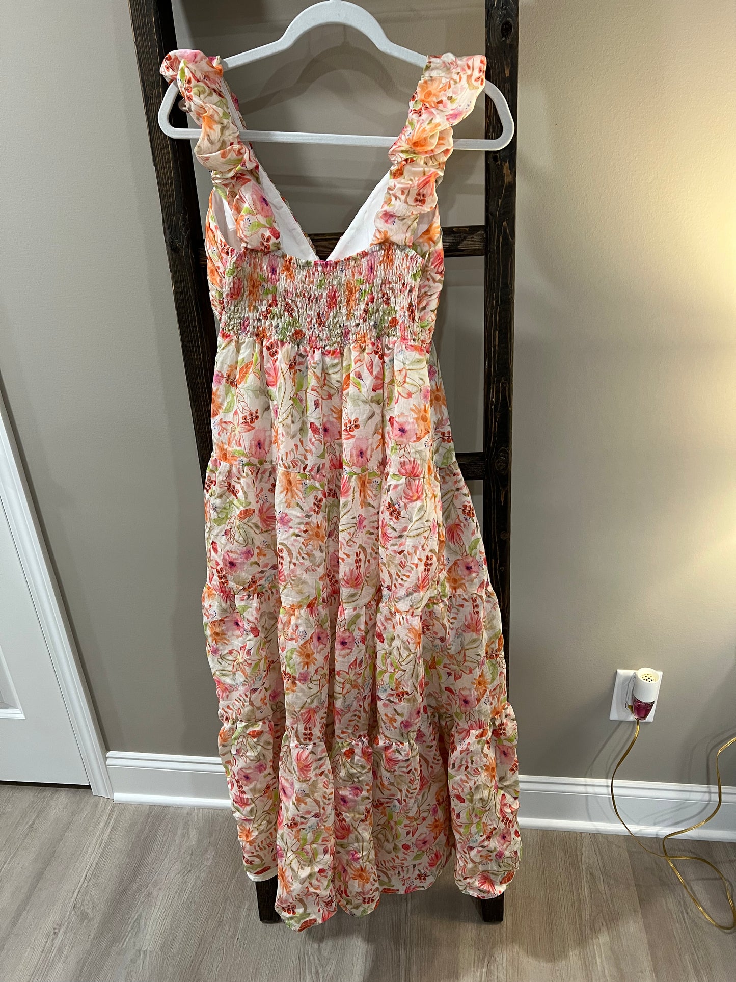 Size Medium Meet Me In Santorini Maxi Dress