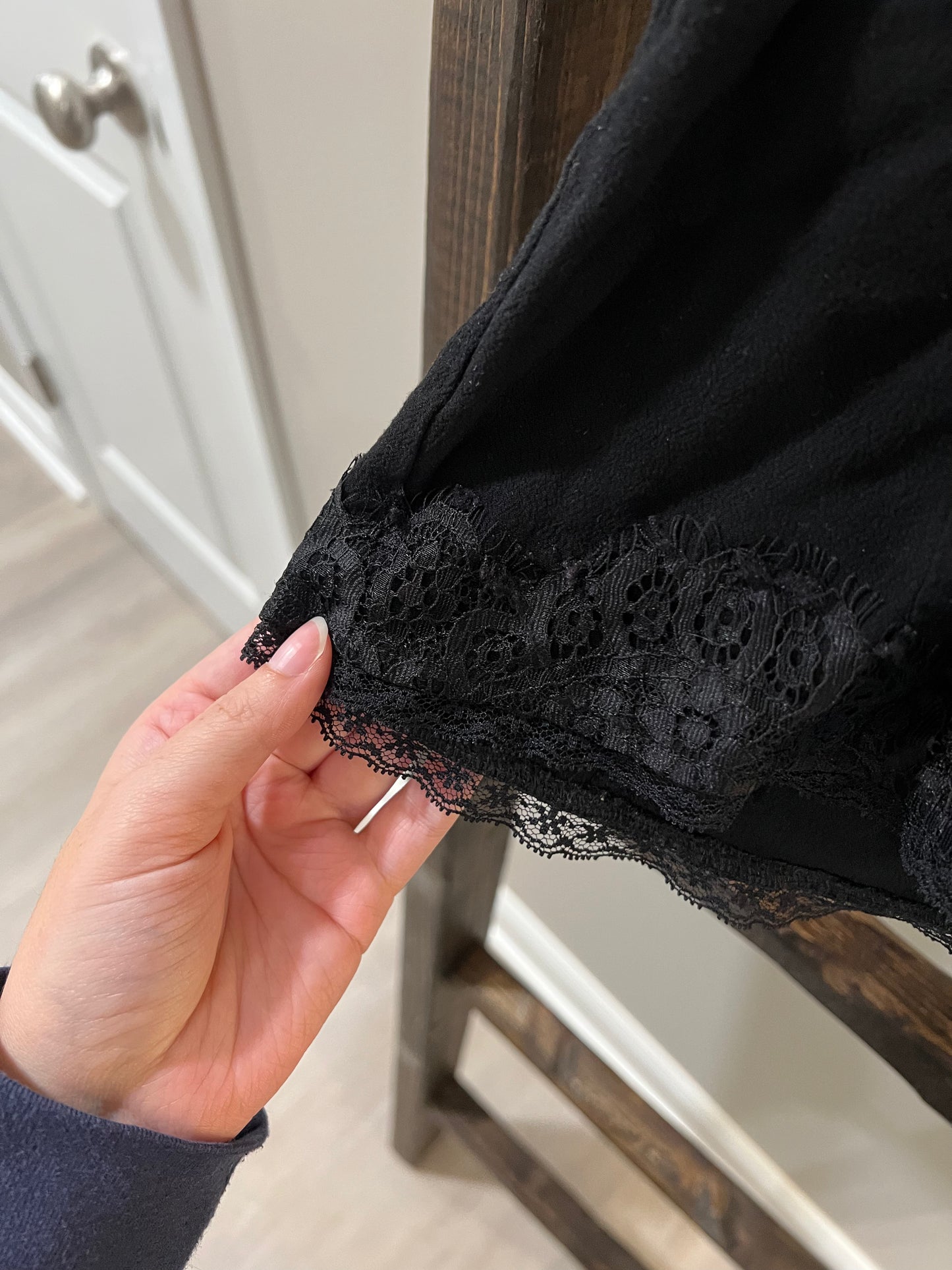 Size XS Free People Lace Trim Tank