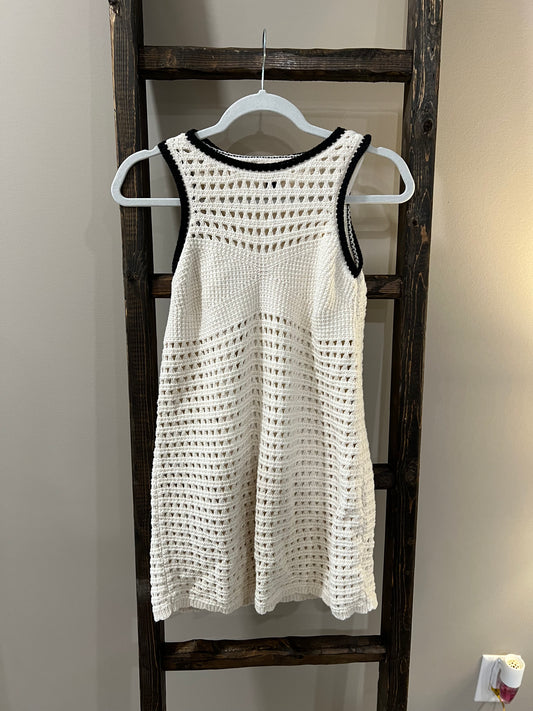 Size XS Universal Thread Open Knit Crochet Dress