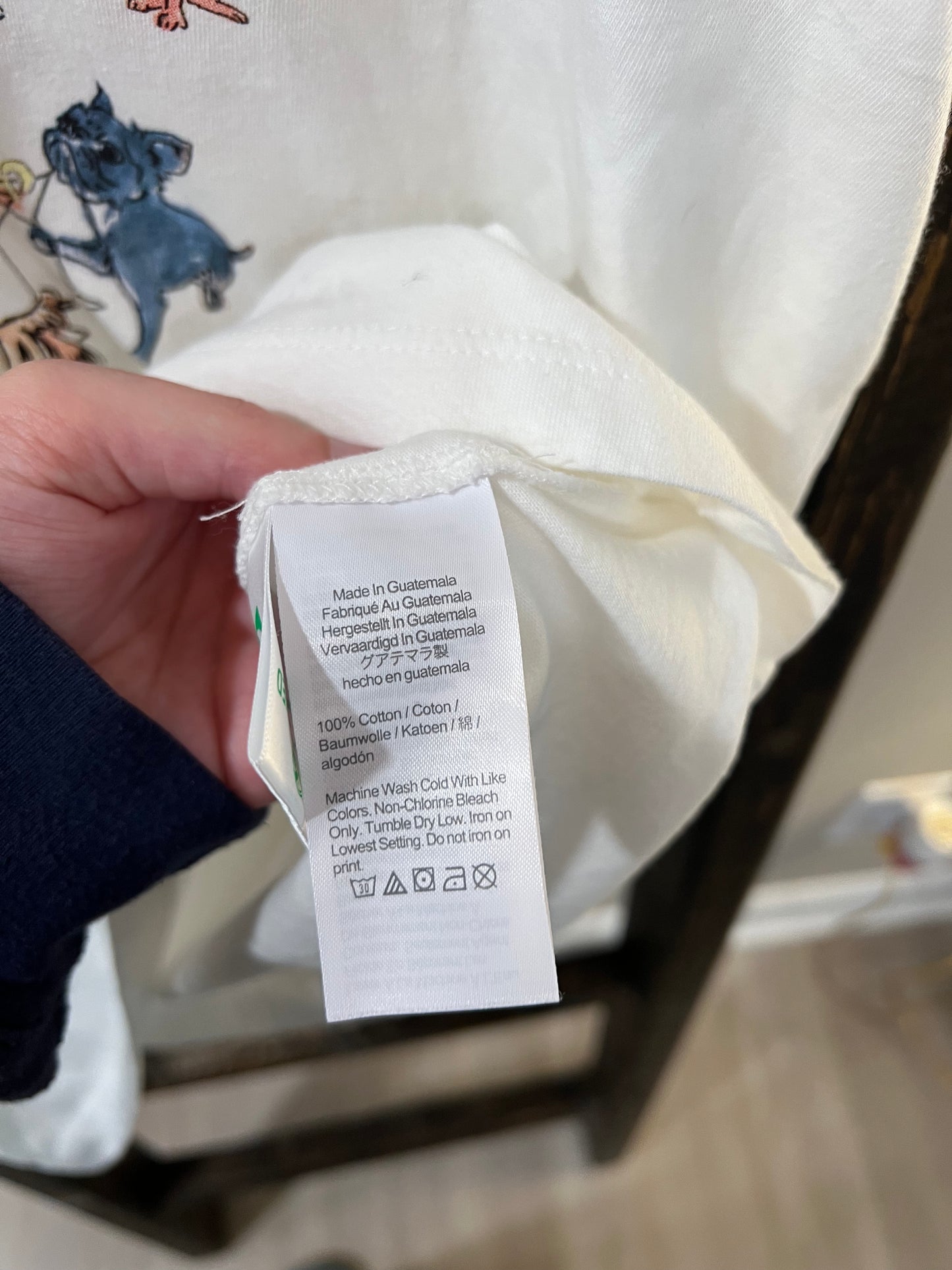 Size Medium J Crew Cocktail Hour Dog Tee