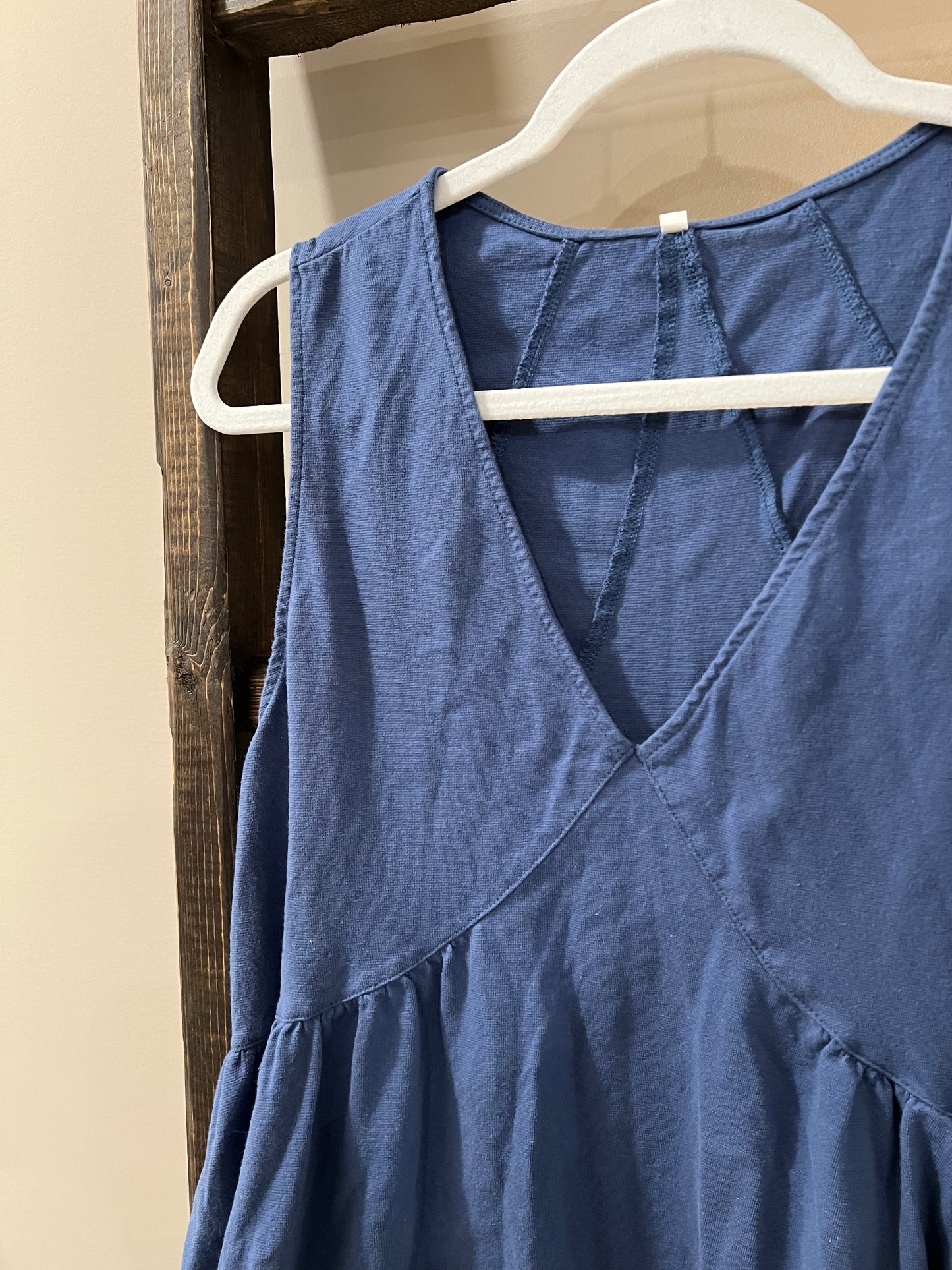Size Medium Blue Babydoll Dress