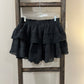 Size Large Aerie Black Lace Mini Skirt
