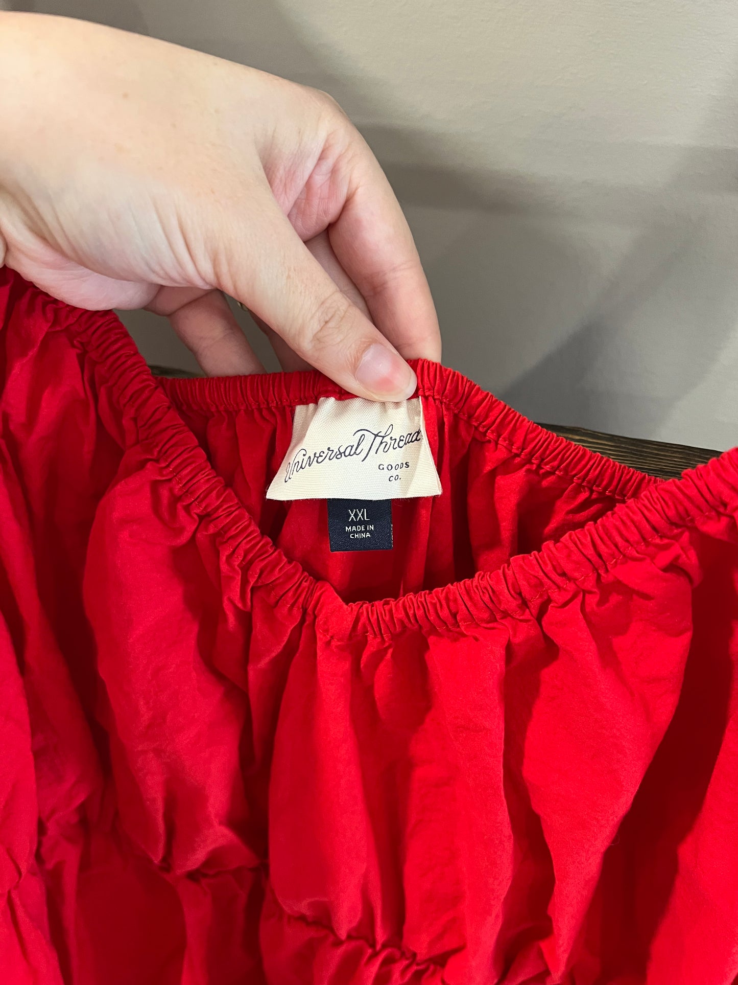 Size XXL Universal Thread Red Midi Dress