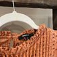 Size Small Wishlist Brown Eyelet Dress