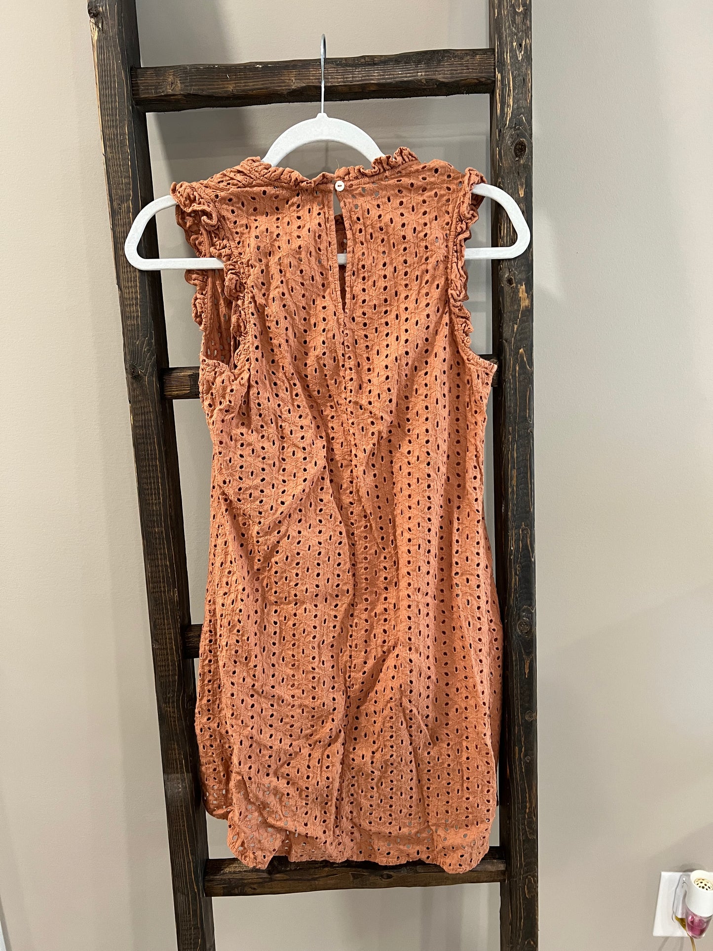 Size Small Wishlist Brown Eyelet Dress