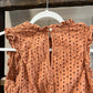 Size Small Wishlist Brown Eyelet Dress