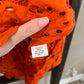 Size Small Jennifer & Grace Orange Eyelet Top