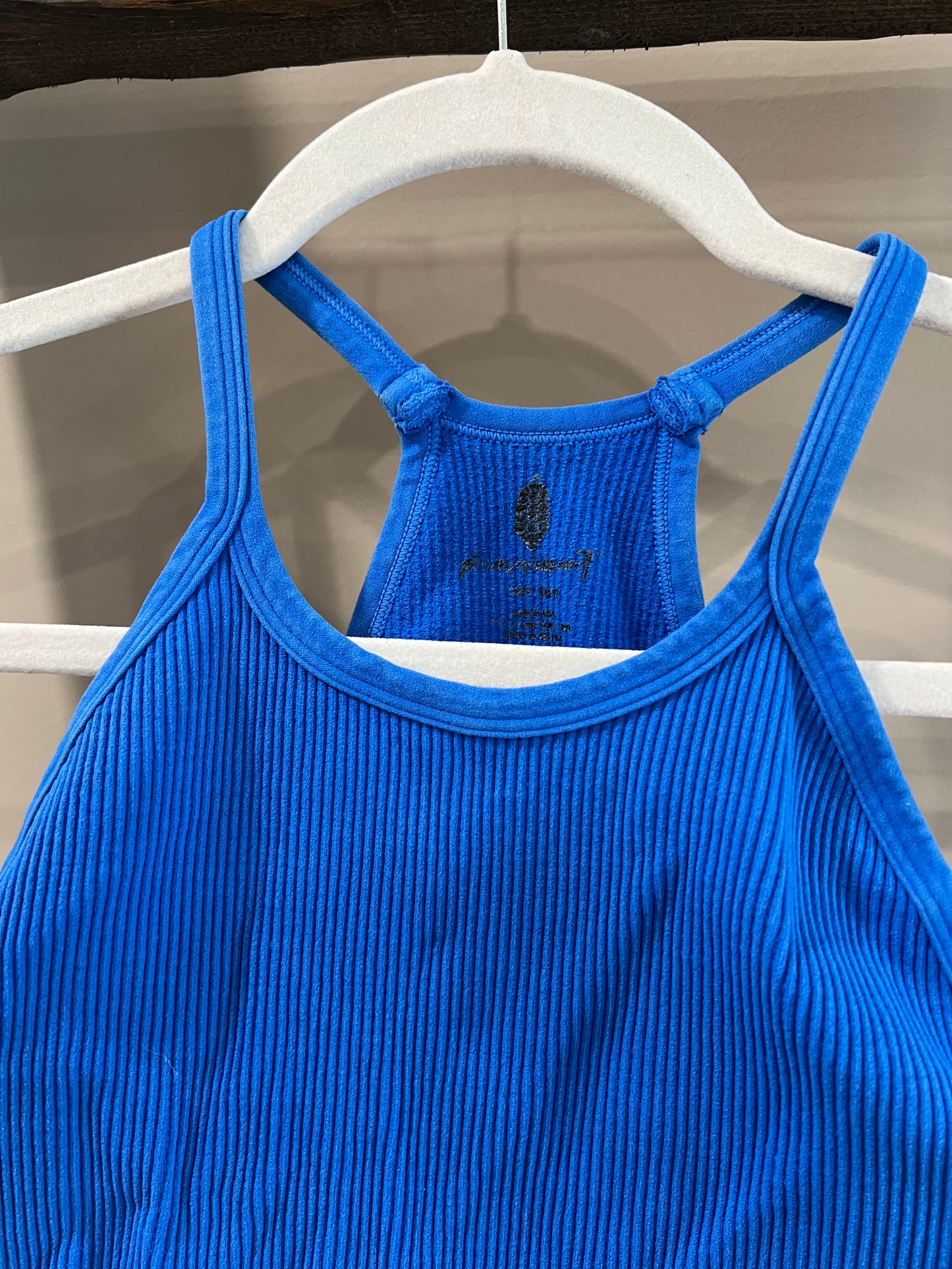 Size Small Free People Movement Blue Tank