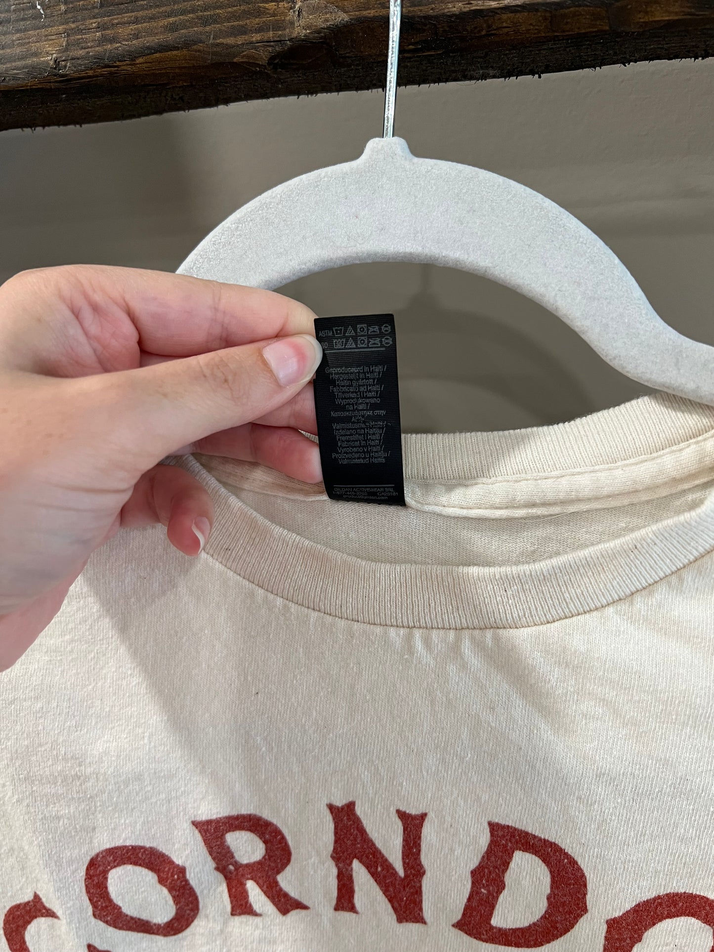 Size Medium Gildan Corndog Graphic Tee