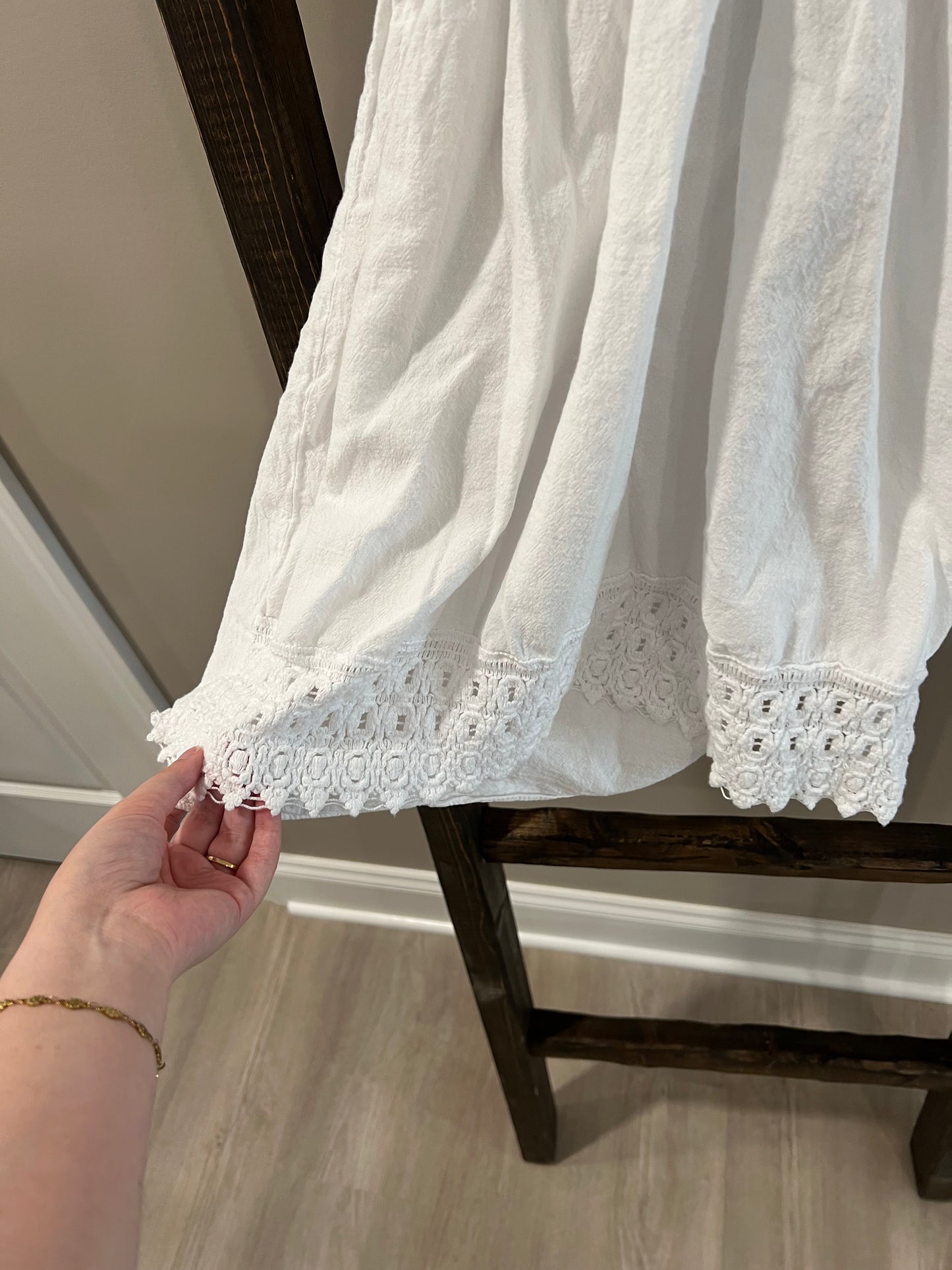 Size Small Blanco By Nature White Mini Dress