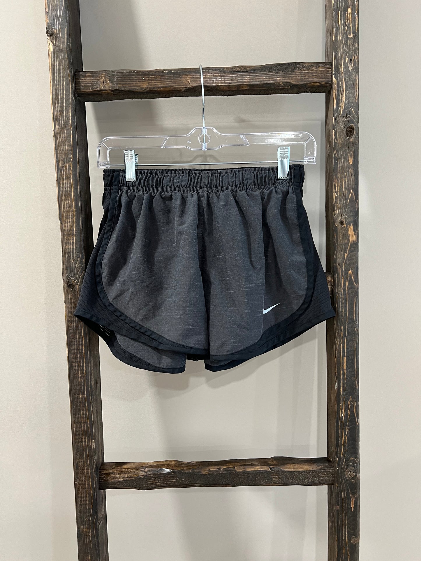 Size Medium Black & Gray Nike Shorts