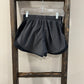 Size Medium Black & Gray Nike Shorts